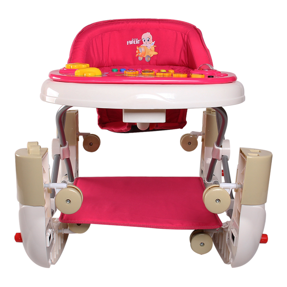Xe tập đi cho bé Farlin BF - 880 Màu đỏ hồng