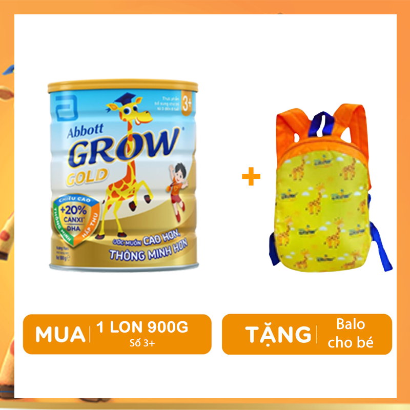 Mua sữa Abbott Grow - Tặng ngay Balo xinh xắn cho bé