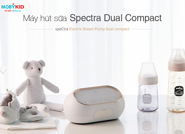 Chia sẻ máy hút sữa Spectra Dual điện đôi kép hot nhất hiện nay. So sánh Spectra Dual S và Dual Compact
