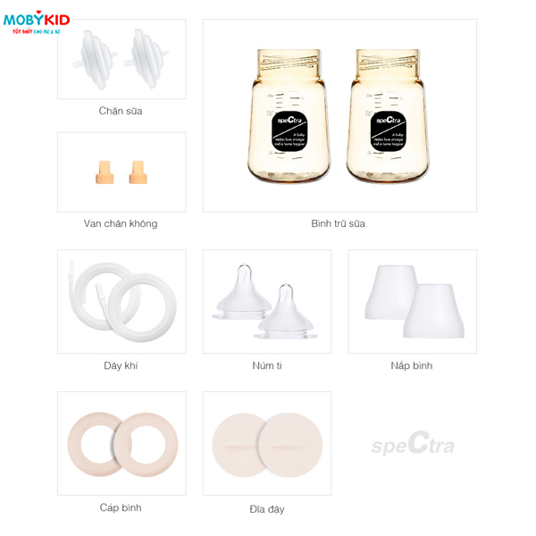 Chia sẻ máy hút sữa Spectra Dual điện đôi kép hot nhất hiện nay. So sánh Spectra Dual S và Dual Compact