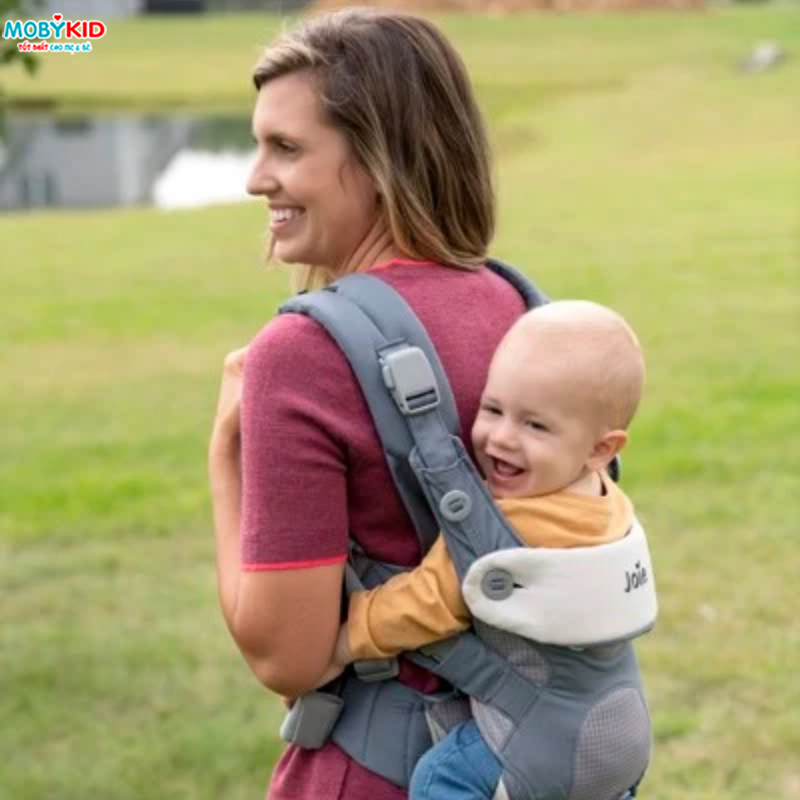 Những lợi ích tuyệt vời của địu em bé Joie Savvy cho mẹ bỉm lần đầu sử dụng