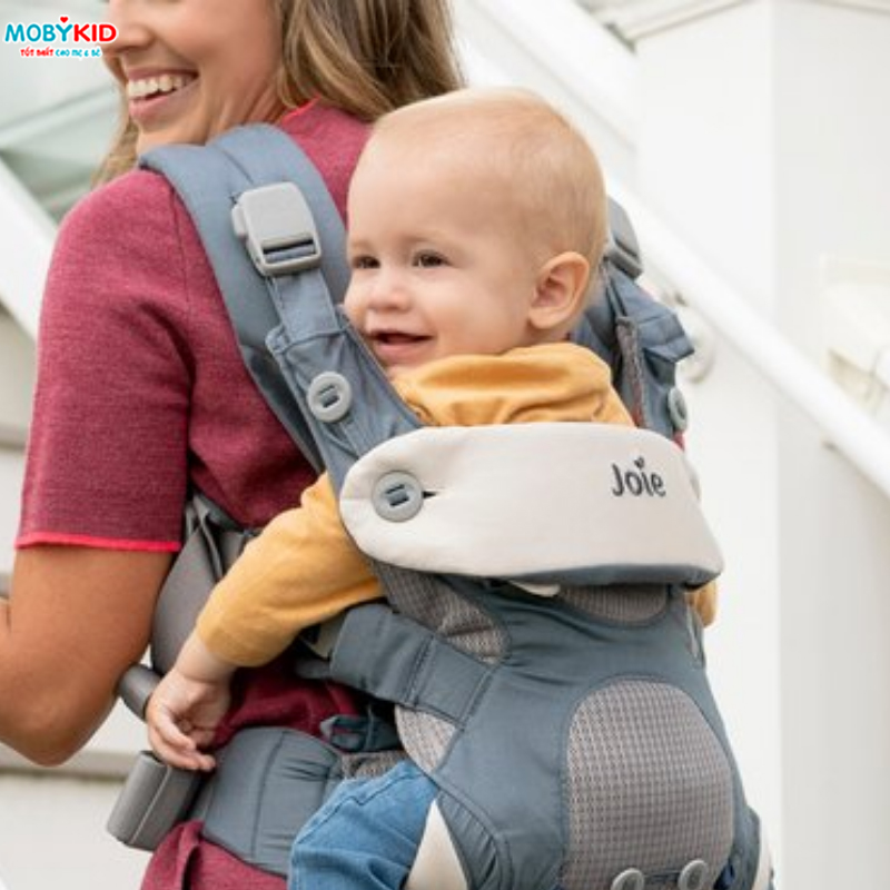 Những lợi ích tuyệt vời của địu em bé Joie Savvy cho mẹ bỉm lần đầu sử dụng