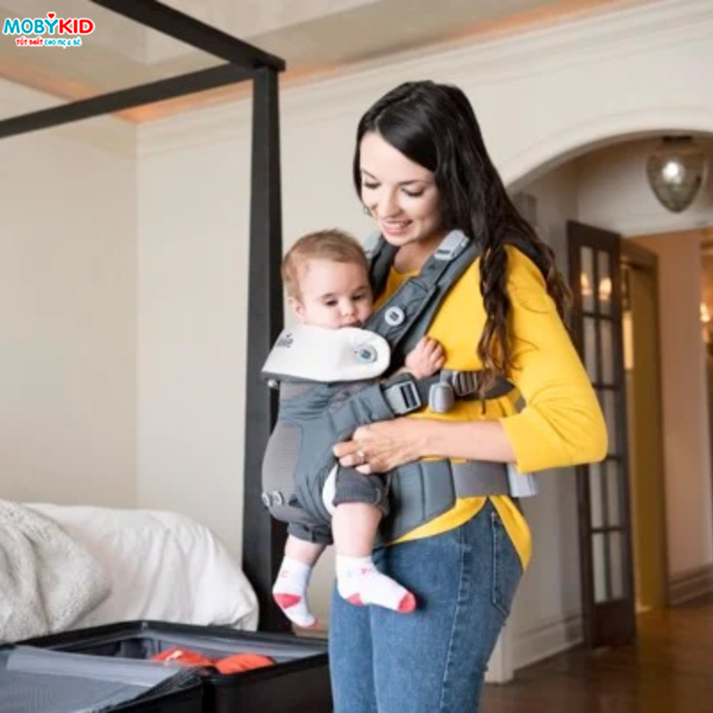 Những lợi ích tuyệt vời của địu em bé Joie Savvy cho mẹ bỉm lần đầu sử dụng