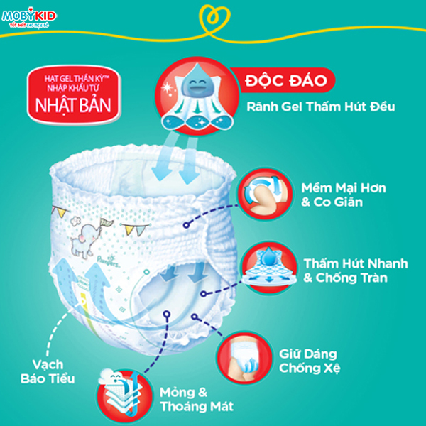 Giúp mẹ phân biệt tã bỉm Pamper thật giả chi tiết và dễ dàng