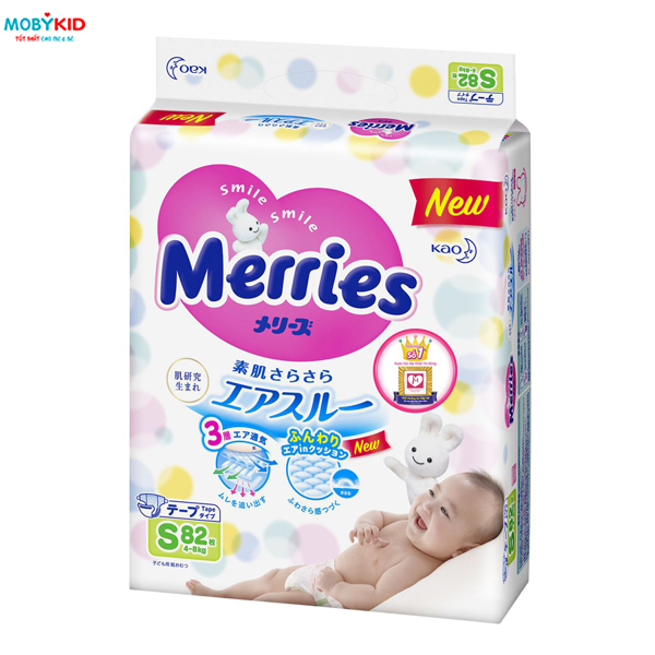 Review bỉm Merries nhập khẩu có tốt không? Đại lý bỉm Merries chính hãng Việt Nam