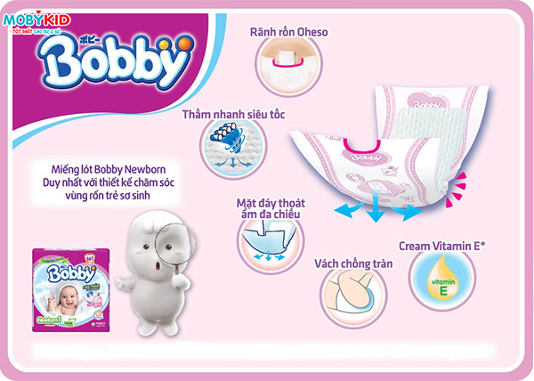 Review tã bỉm Bobby, đại lý bán bỉm Bobby chính hãng Việt Nam