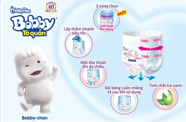 Review tã bỉm Bobby, đại lý bán bỉm Bobby chính hãng Việt Nam