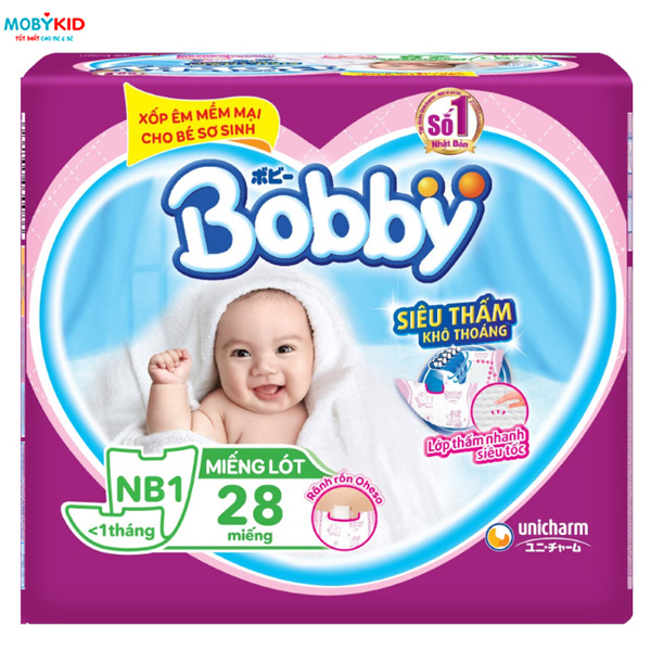 Review tã bỉm Bobby, đại lý bán bỉm Bobby chính hãng Việt Nam