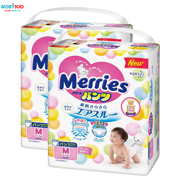 So sánh bỉm Pamper và Merries cho bé, nên mua loại nào?