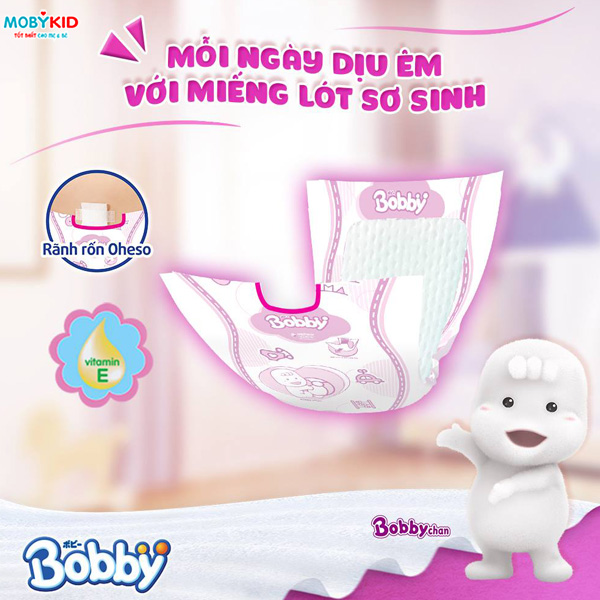 So sánh bỉm Bobby và bỉm Merries cho trẻ sơ sinh, nên mua loại nào?