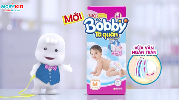 So sánh tã Pamper và Bobby cho bé, nên mua loại nào?