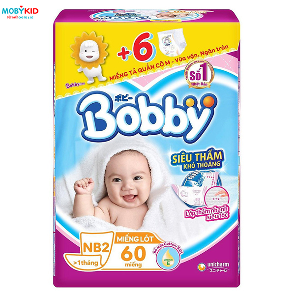 So sánh tã Pamper và Bobby cho bé, nên mua loại nào?