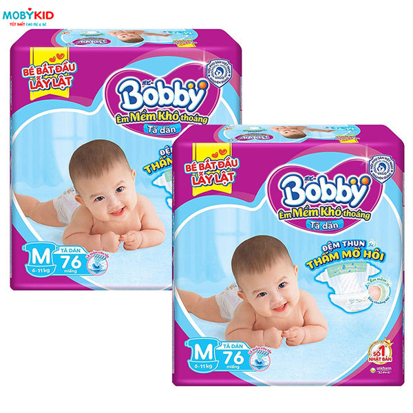 So sánh tã Pamper và Bobby cho bé, nên mua loại nào?