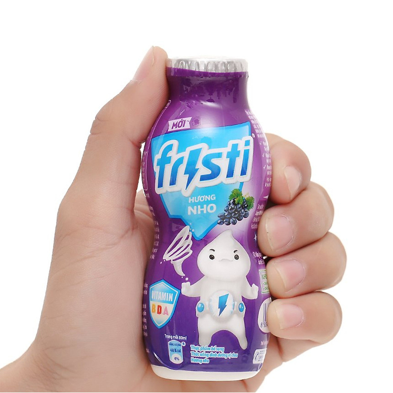 Sữa chua uống Fristi vị nho 80ml