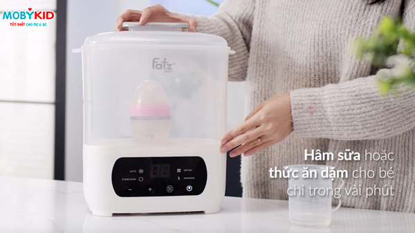 Top 3 dòng máy hâm sữa tiệt trùng sấy khô tốt nhà Fatzbaby Hàn Quốc hiện nay 