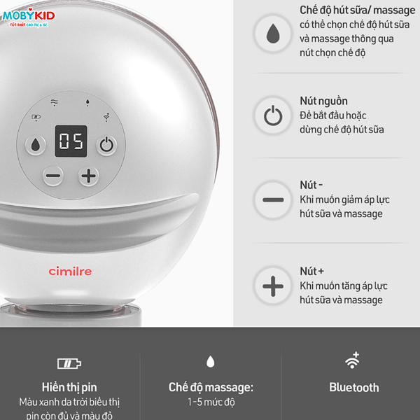 Top các máy hút sữa không dây nhỏ gọn, hiện đại phù hợp cho các mẹ bỉm sữa văn phòng