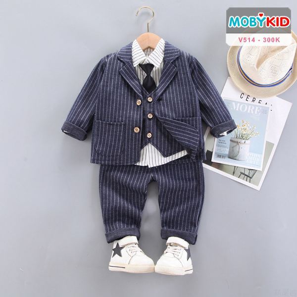 v514-set-do-vest-be-trai-caro-kem-ao-gile-va-ca-vat-mau-xanh-1