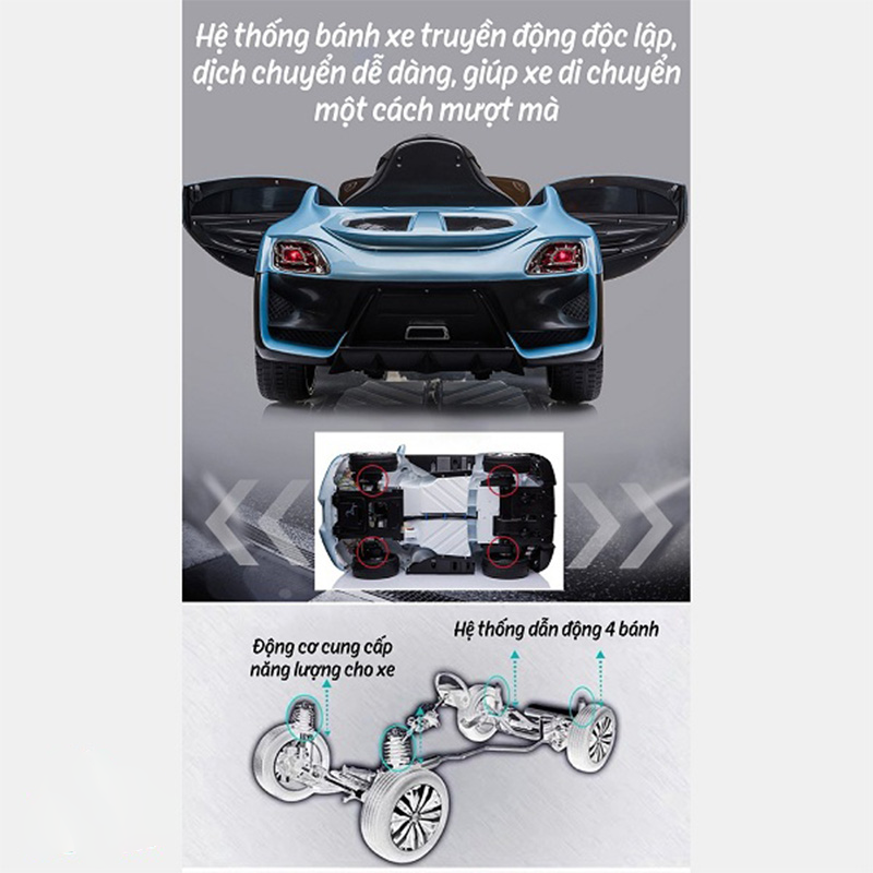 Xe ô tô điện trẻ em Holla HL-10146